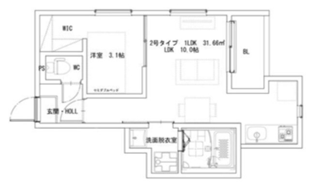 門真南駅 徒歩8分 2階の物件間取画像