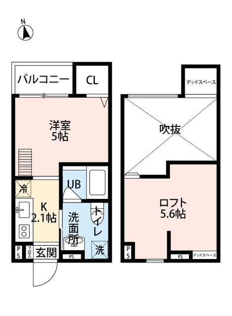 物件間取画像