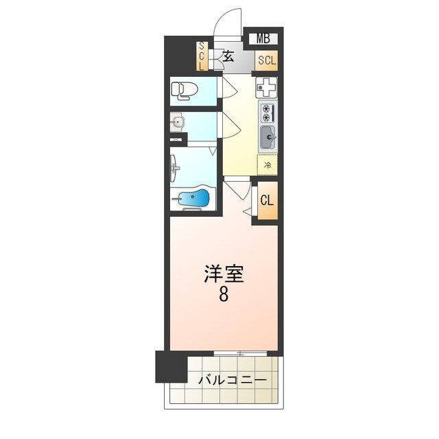 LUXENA KADOMAの物件間取画像