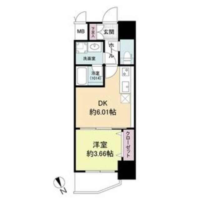 ブランシエスタ天満の物件間取画像