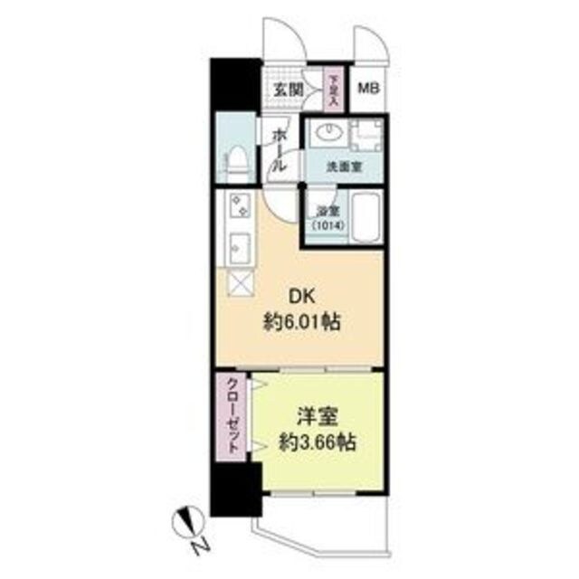 ブランシエスタ天満の物件間取画像
