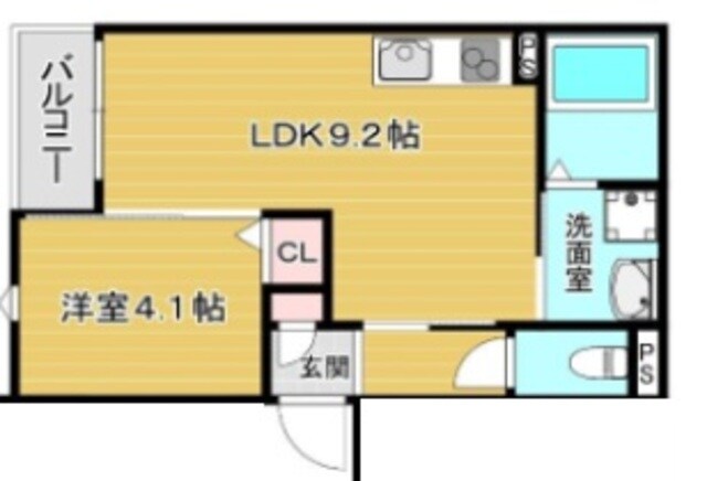 豊中駅 徒歩7分 1階の物件間取画像