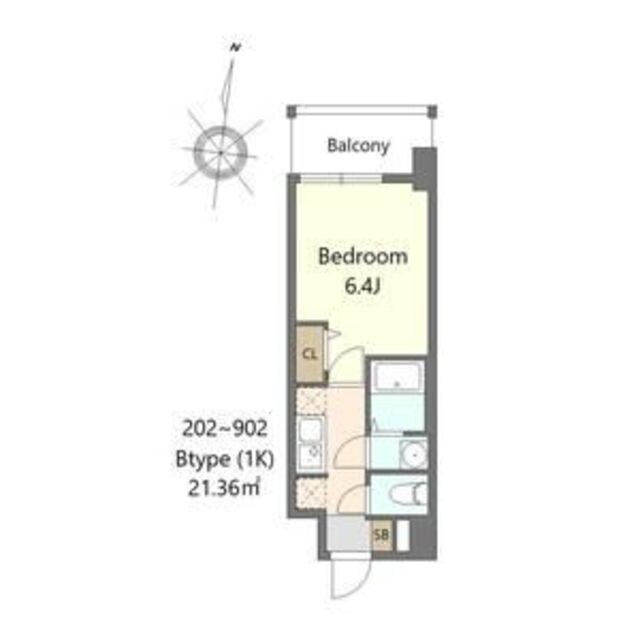 Alivis都島北通の物件間取画像