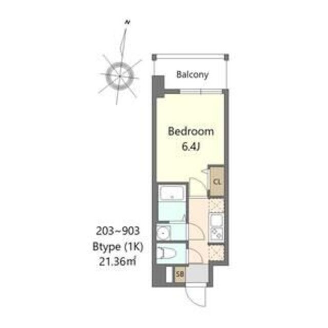 Alivis都島北通の物件間取画像