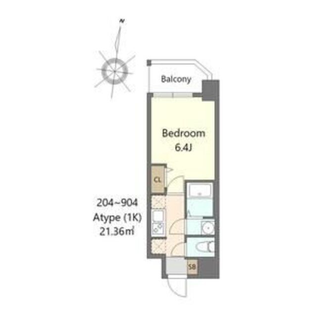 Alivis都島北通の物件間取画像