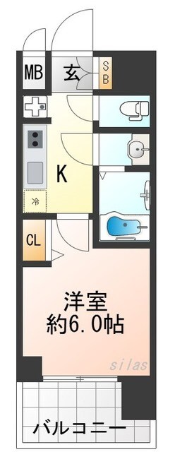 物件間取画像