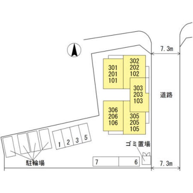 牧落駅 徒歩10分 1階の物件外観写真