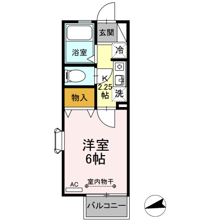 シンフォニーの物件間取画像