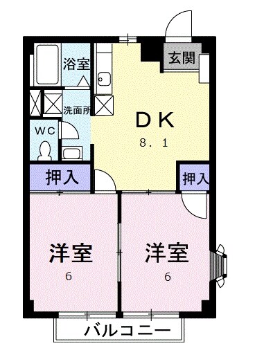 美江寺駅 徒歩29分 2階の物件間取画像