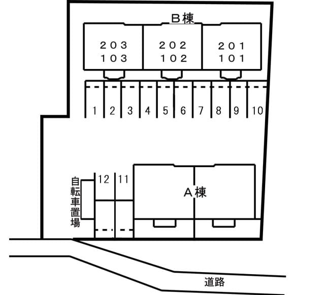 高田橋駅 徒歩63分 2階の物件外観写真