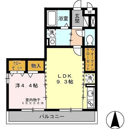 各務原市役所前駅 徒歩18分 2階の物件間取画像