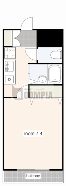 西笠松駅 徒歩8分 3階の物件間取画像