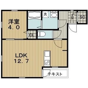 名鉄岐阜駅 徒歩13分 2階の物件間取画像