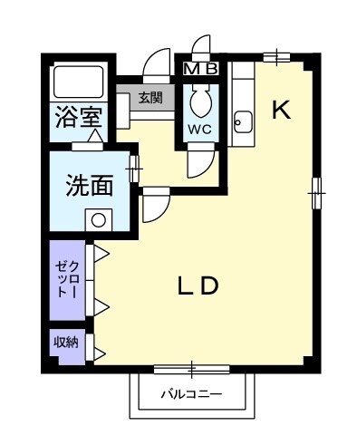 岐南駅 徒歩5分 2階の物件間取画像