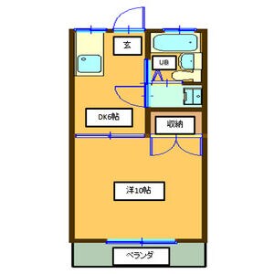 物件間取画像