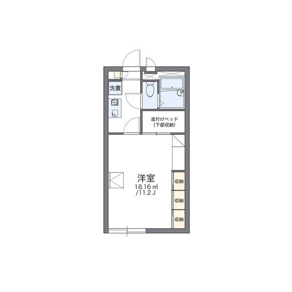 柳津駅 徒歩26分 1階の物件間取画像