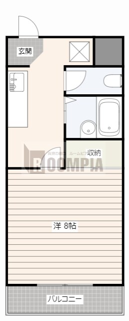 上小田井駅 徒歩3分 2階の物件間取画像