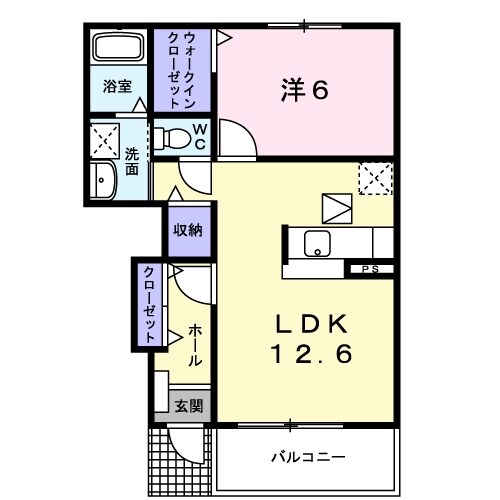 大外羽駅 徒歩26分 1階の物件間取画像