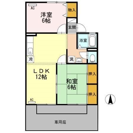 東大垣駅 徒歩20分 1階の物件間取画像