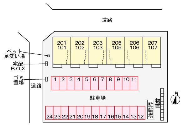 細畑駅 徒歩7分 1階の物件外観写真