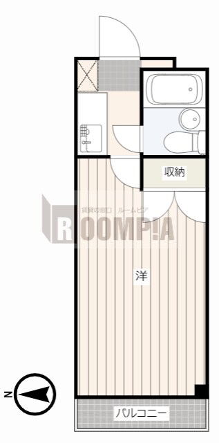 第二山本ビルの物件間取画像