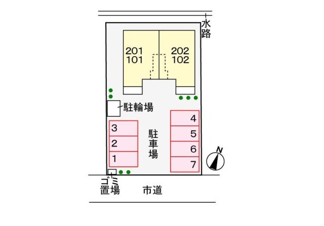 柳津駅 徒歩9分 1階の物件外観写真