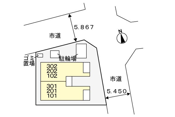 岐阜駅 徒歩15分 3階の物件外観写真