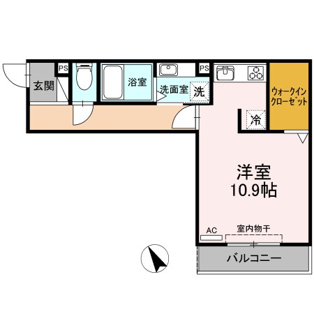 加納駅 徒歩5分 2階の物件間取画像