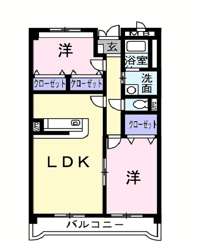 グラン・コートの物件間取画像