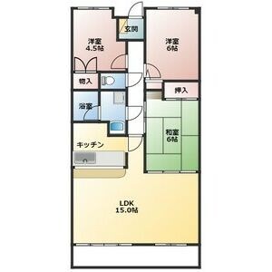 鵜沼駅 徒歩25分 1階の物件間取画像