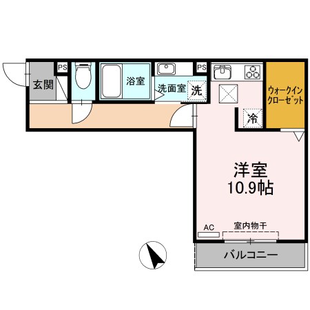 メイユール東丸の物件間取画像