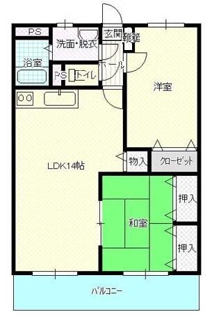 物件間取画像