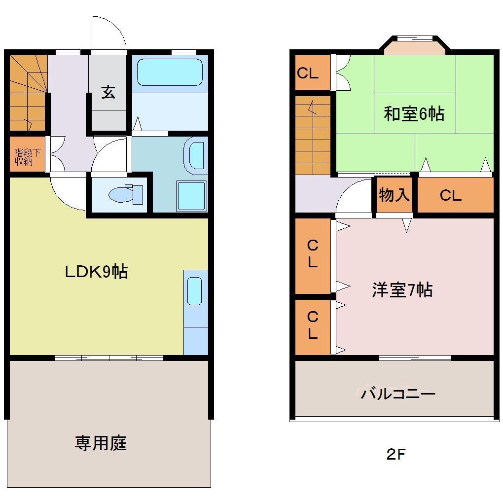 グランヴェールRYOの物件間取画像