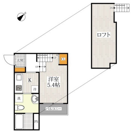maison de ballon（メゾンドバロン）の物件間取画像
