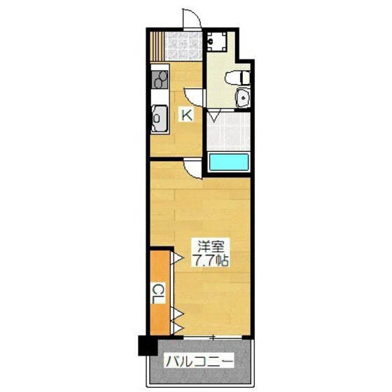 博多駅 徒歩5分 14階の物件間取画像