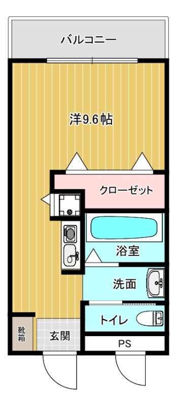 物件間取画像