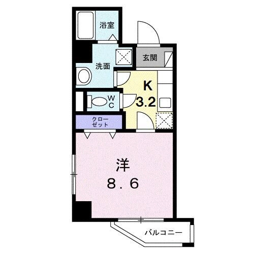 ゆちばな　３の物件間取画像