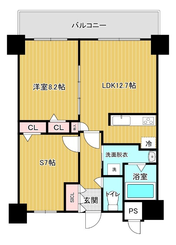 ムーサ港川の物件間取画像