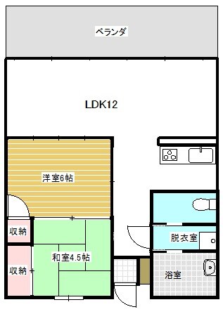 メゾンヒガの物件間取画像