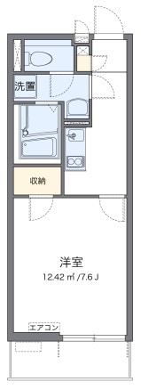 クレイノインヴェステ　Ayaの物件間取画像