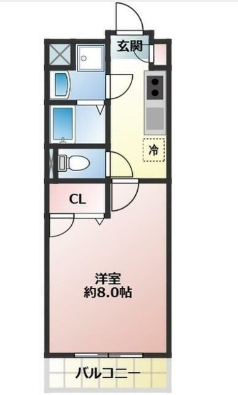 ヴァンヴェールセレクトの物件間取画像