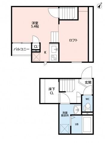 ＣＢ北本グランツの物件間取画像