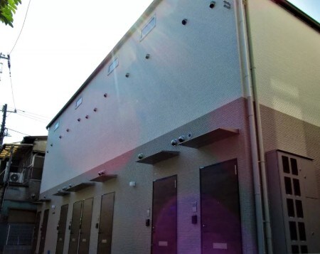 ラ セーヌ上中里の物件外観写真