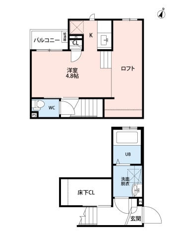 CBふじみ野レーヴの物件間取画像