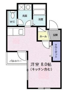 シャンベルテの物件間取画像