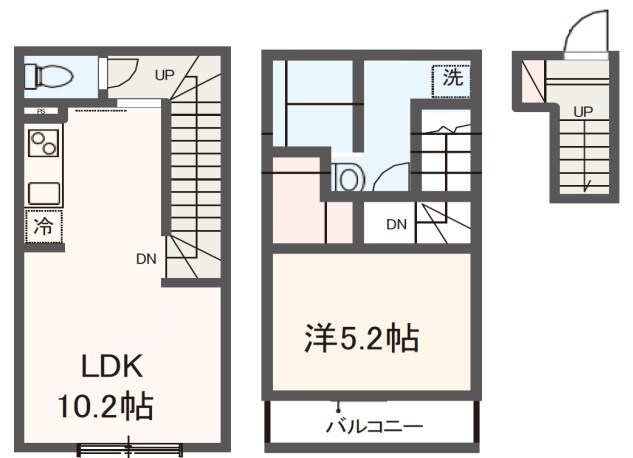 MELDIA岩槻Ⅱの物件間取画像