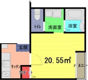 さいたま市見沼区大和田町2-1072AP2の物件間取画像