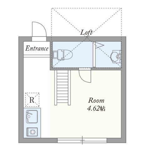 物件間取画像