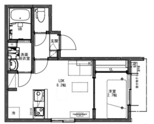 KEIAI RESIDENCE 北上尾Ⅲの物件間取画像