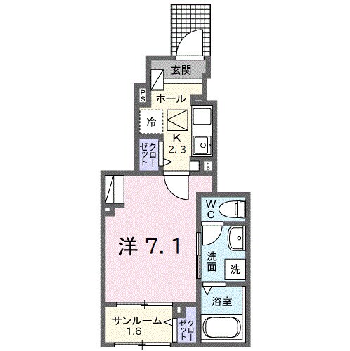 プランデエピの物件間取画像